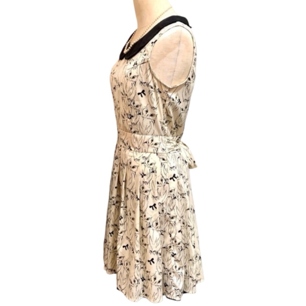 ASOS, "Yumi" sleeveless print dress in an all over owl print- 2/4 - Picture 4 of 11